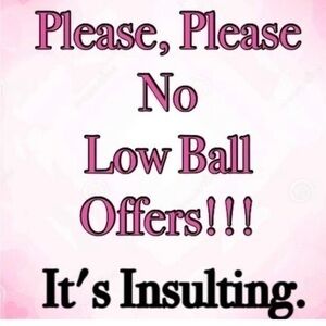 Please please! No No